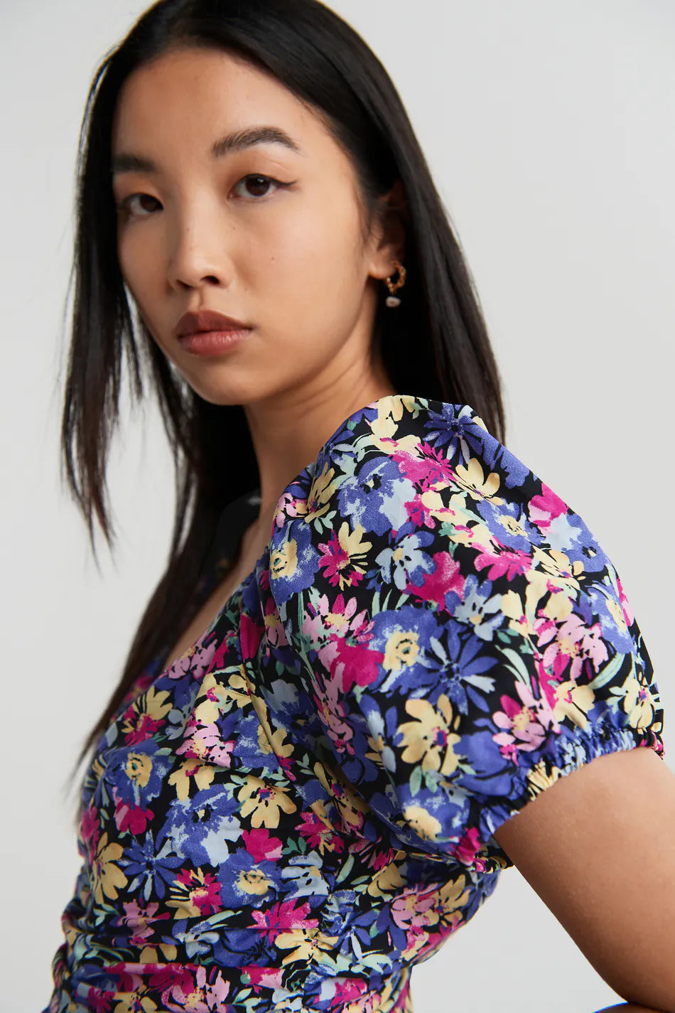 Elina rouched dress