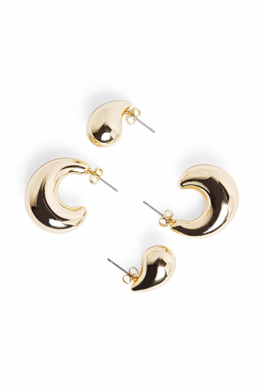 2-Pack Teardrop Earrings