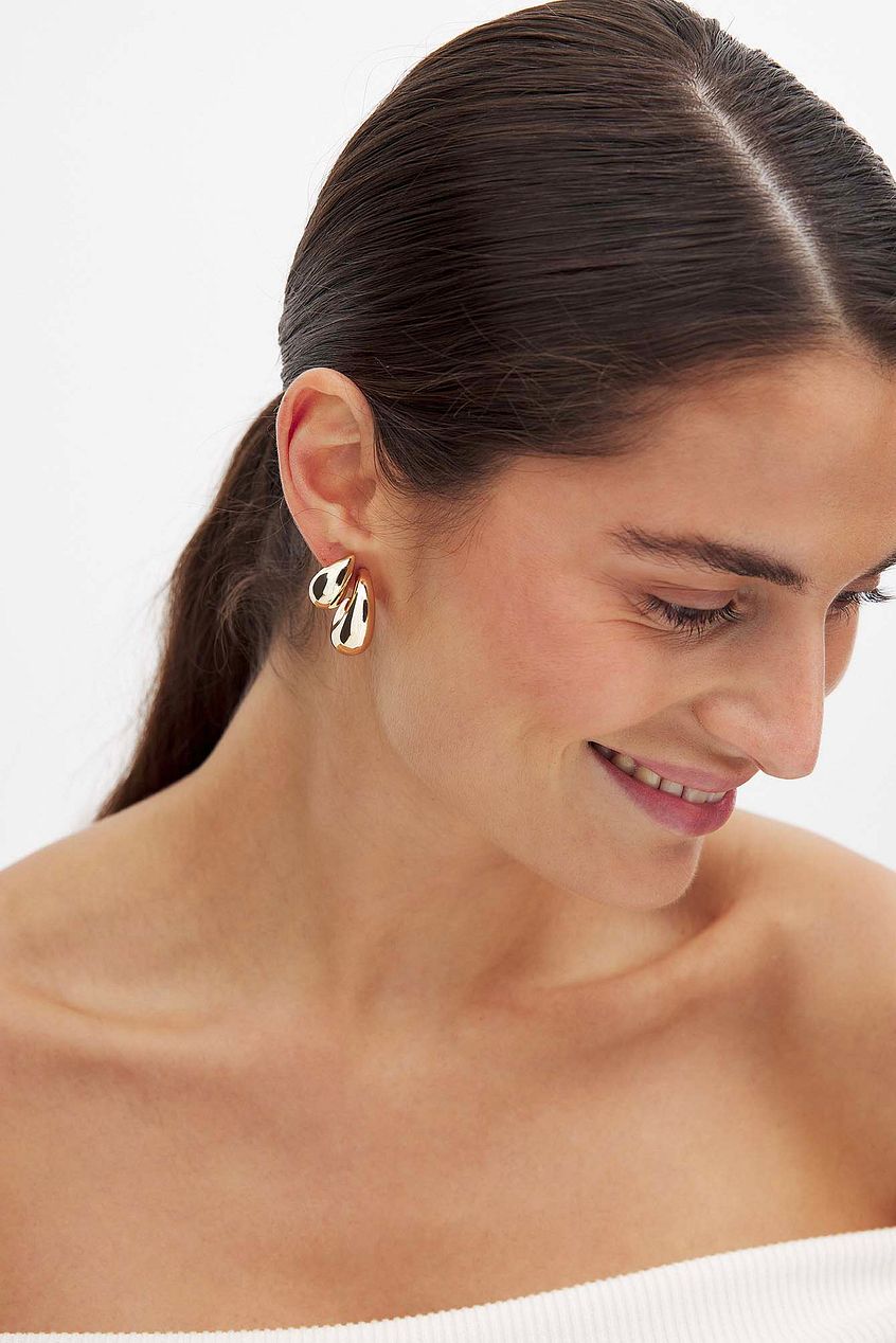 2-Pack Teardrop Earrings