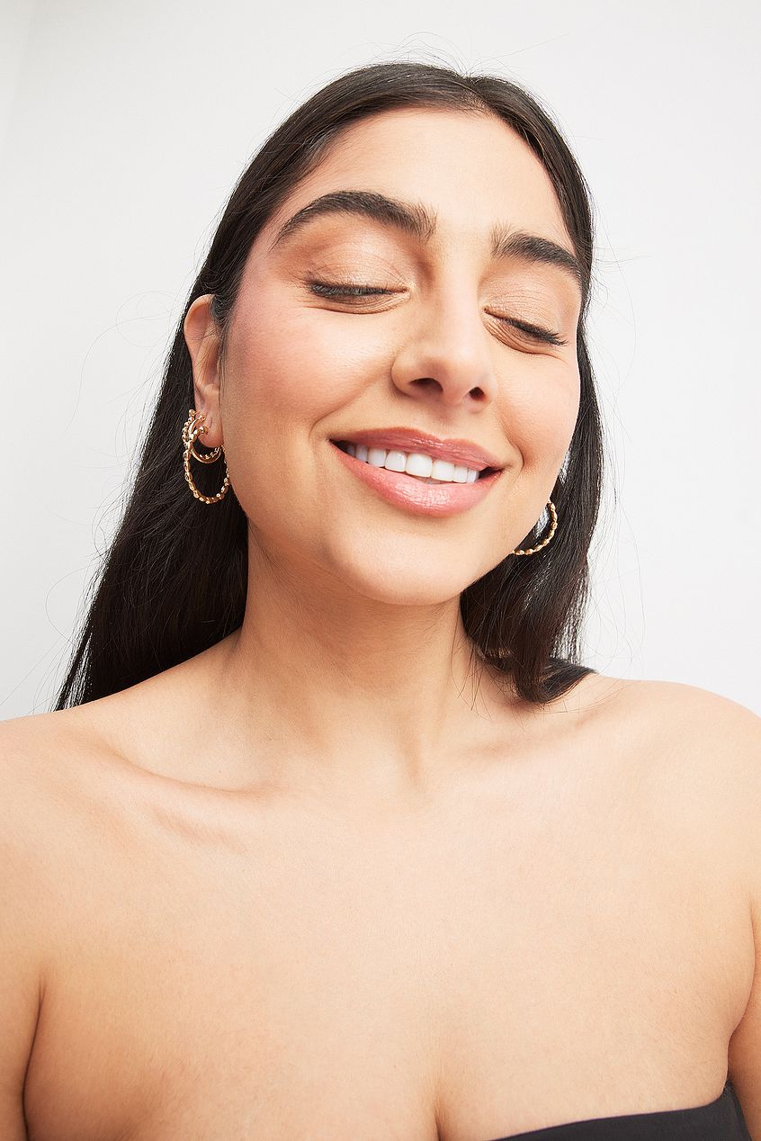 3-pack Mixed Hoops Earrings