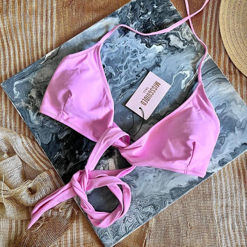 Tall Cross Front Bikini Top - Mix Match