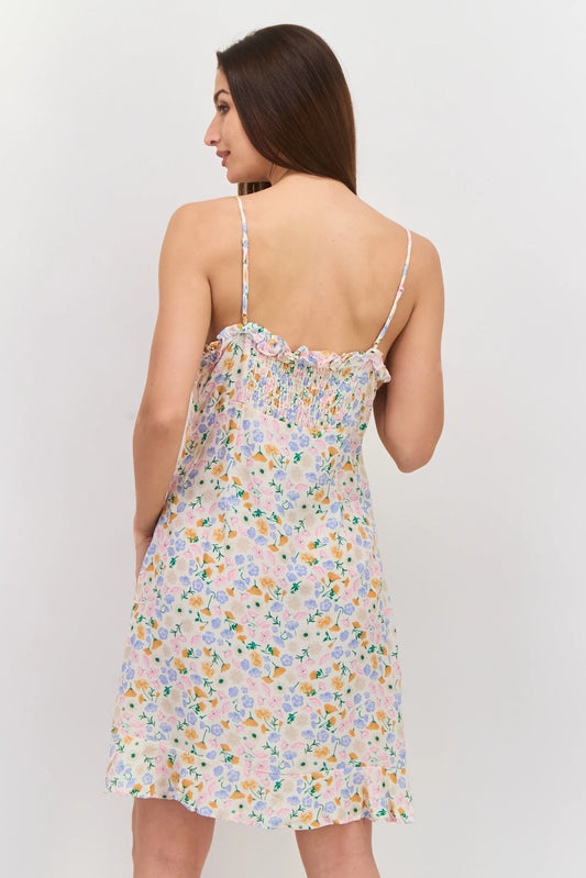 ENCITRINE SL DRESS AOP 6902