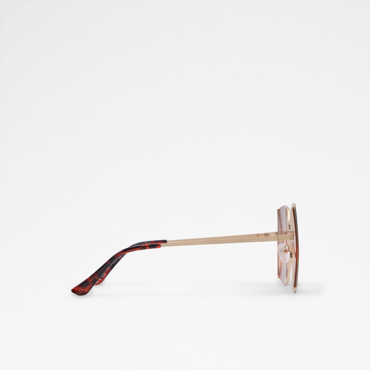 Aldo leilah oversized rimless sunglasses with orange