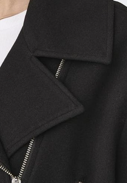 H&M - Brushed Biker Jacket