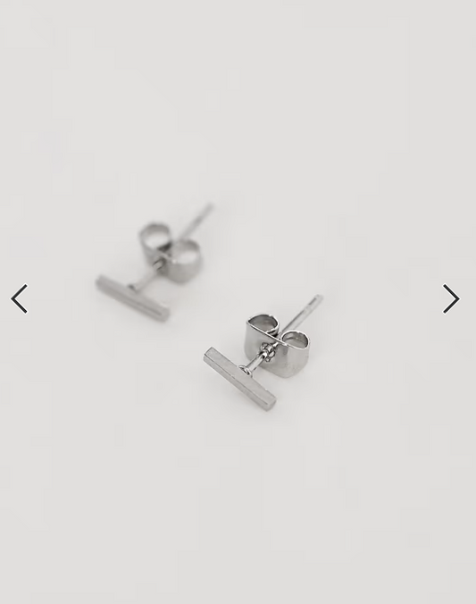 Lost Souls stud earrings in stainless steel