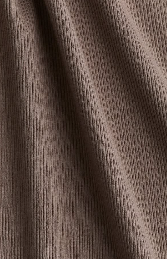 H&M-RIBBED JERSEY TOP