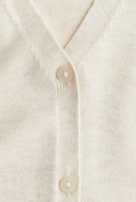 H&M BUTTON-FRONT SWEATER VEST