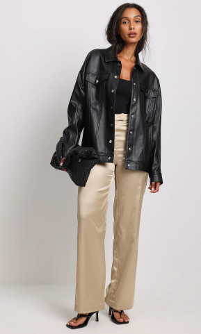 Satin Suit Pants
