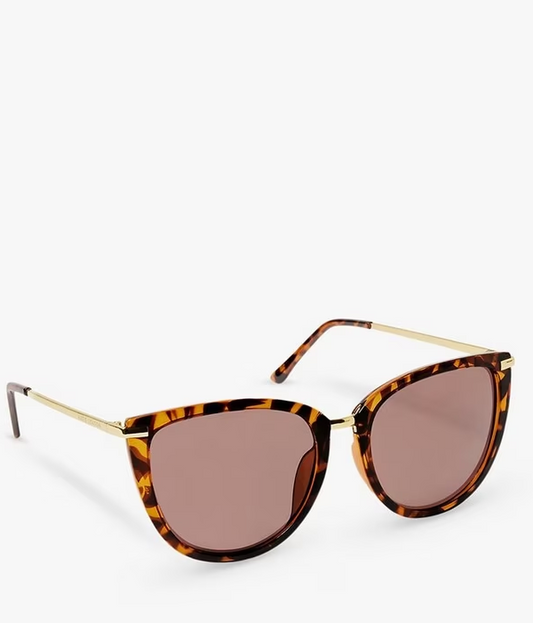 Katie Loxton Sardinia Sunglasses, Tortoiseshell