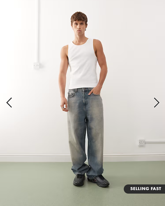 COLLUSION ribbed vest in white