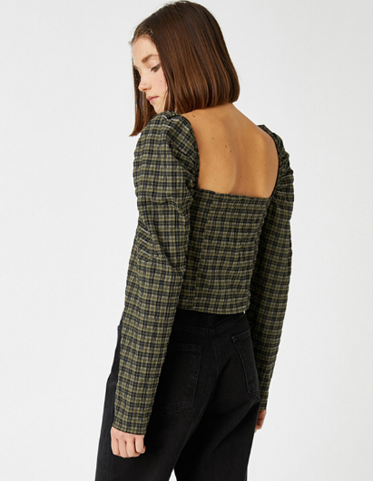 H&M - Buy Koton Casual Regular Fit Top In Green