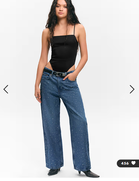 Monki tailored stretch strappy bodysuit in black