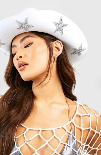 Star Trim Cowboy Hat