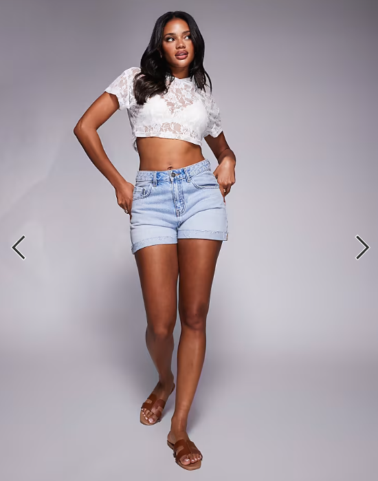 Liquor N Poker sleeveless lace hoodie in white