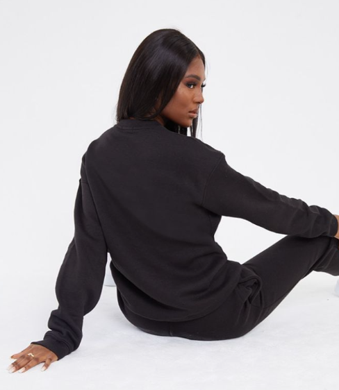 Tall Black Ultimate Basic Oversized Sweatshirt