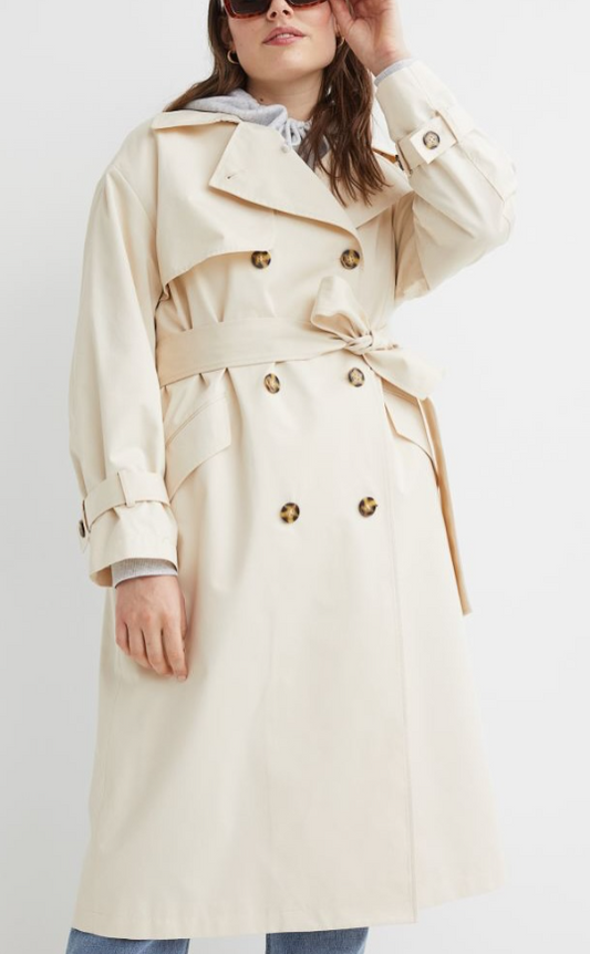 H&M - TRENCHCOAT AUS BAUMWOLLE