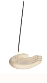 Hand Incense Holder Stone
