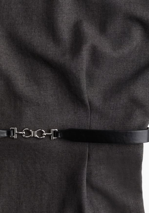 H&M-BELTED DRESS