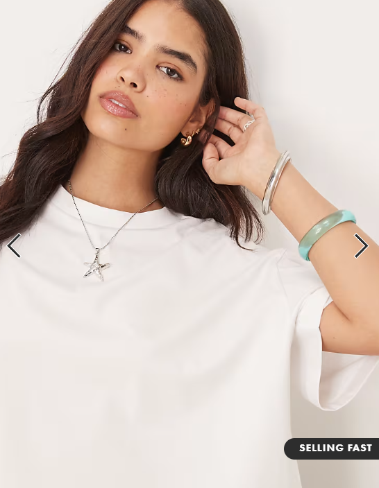 ASOS DESIGN boxy cropped t-shirt in white