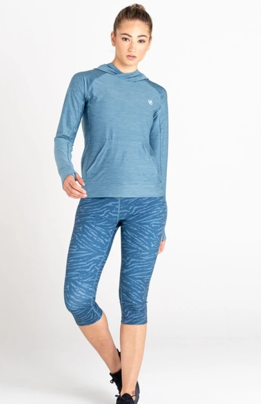 Dare2B Sprint City Hoodie Bluestone.