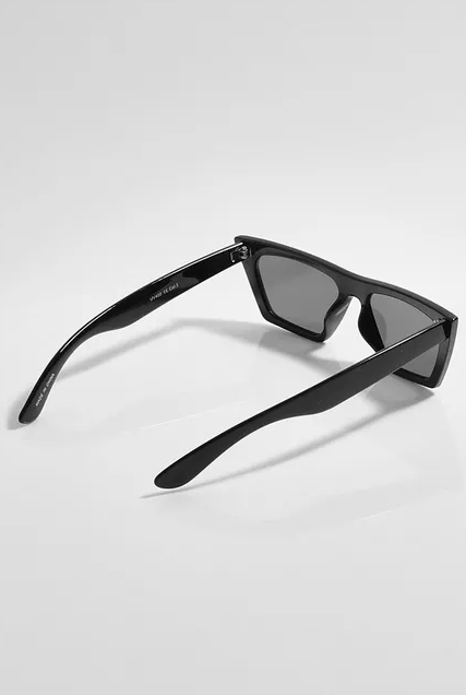 All Black Square Cat Eye Sunglasses