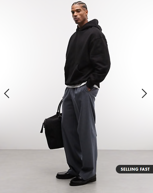 ASOS DESIGN premium heavyweight oversized hoodie in black