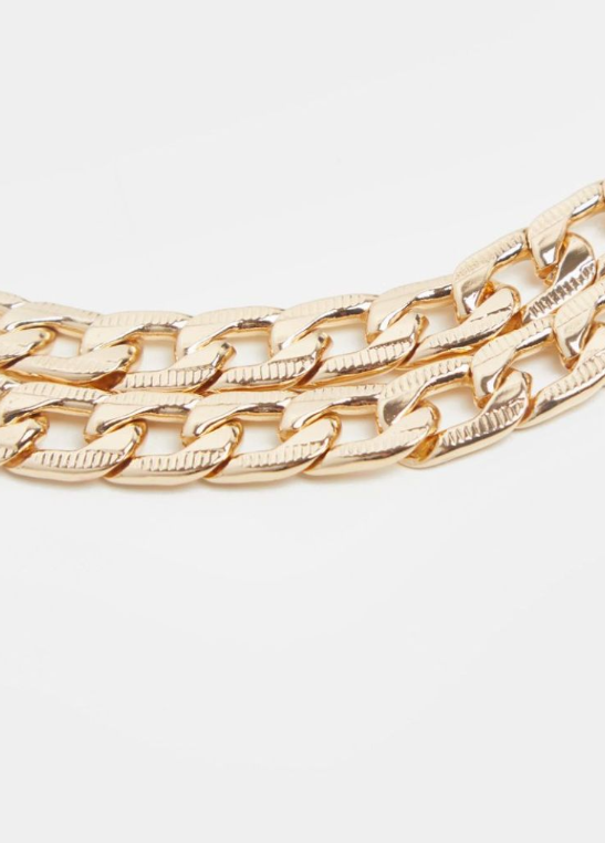 Gold Double Chain Anklet