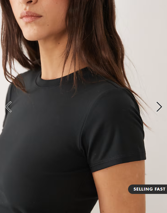 4505 Icon soft touch studio baby t-shirt in black
