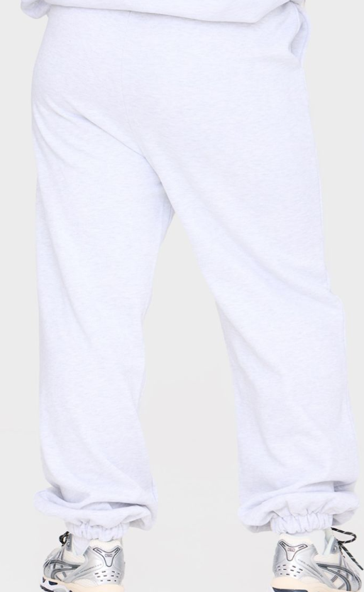Plt - Plus Grey Premium Cuffed Sweat Joggers