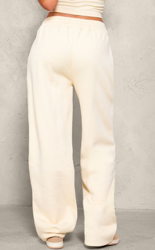 Tall Stone Embroidered Wide Leg Joggers