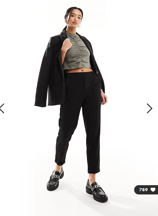 Vero Moda - petite straight leg trousers
