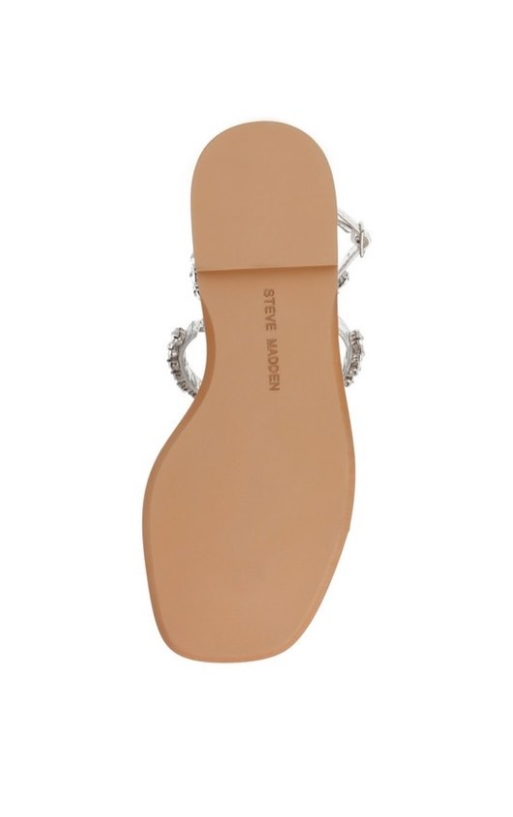 STEVE MADDEN St Lucia Silver Flats