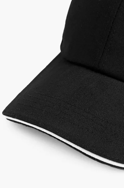 Black Plain Baseball Cap