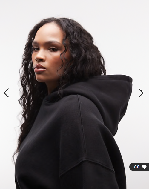 4505 Curve Icon Rest Day heavyweight 440gsm cotton cocoon oversized hoodie in washed black
