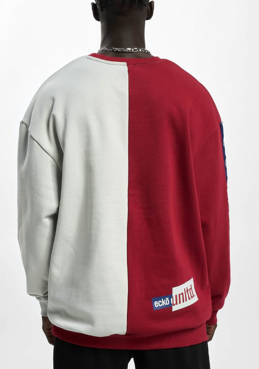 GRANDE CREWNECK - Sweatshirt - red grey