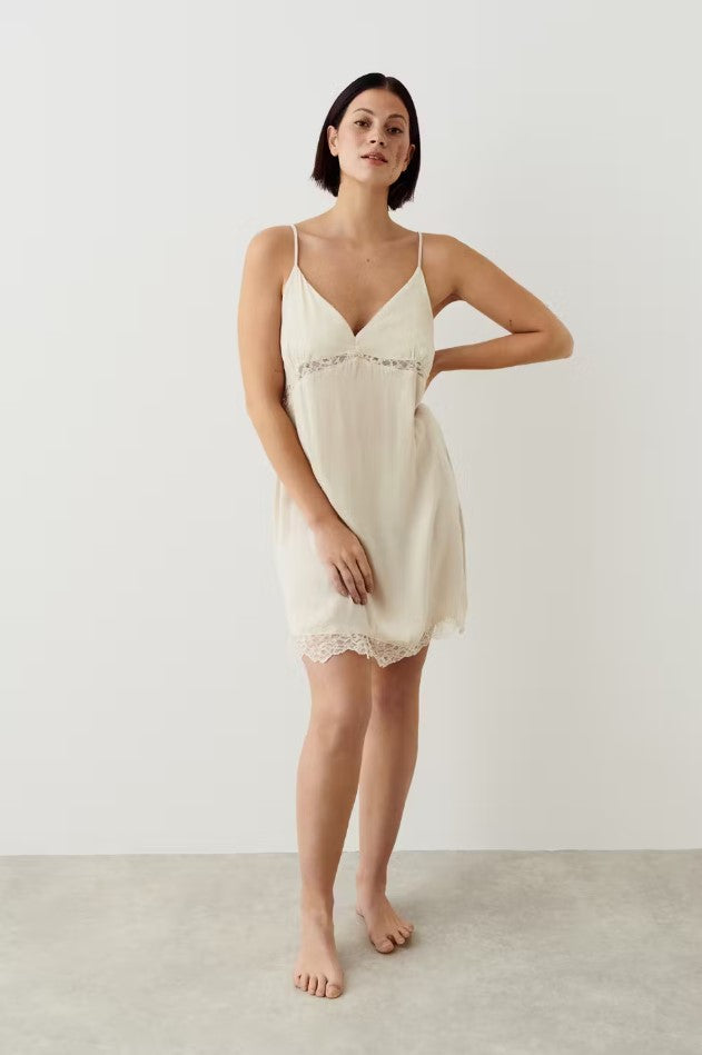 Satin slip night dress