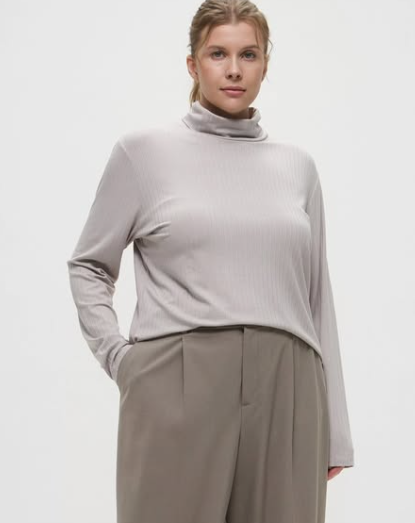 H&M - High Neck Open Back Top