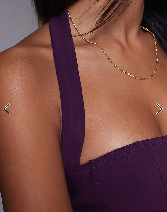Missyempire bengaline bodycon halterneck mini dress in purple