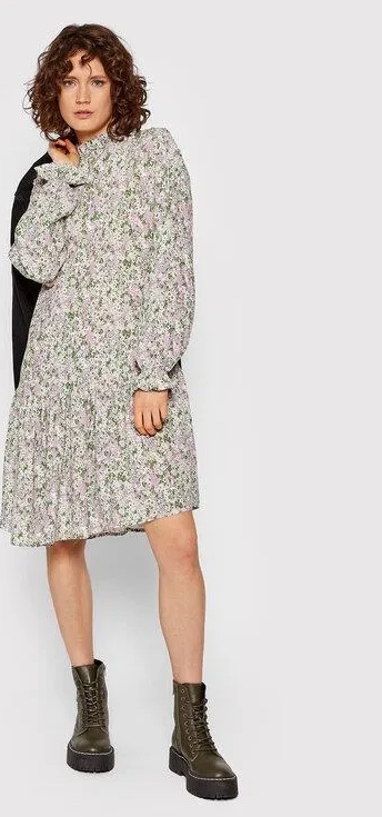 NA-KD Frill Detail Mini Dress