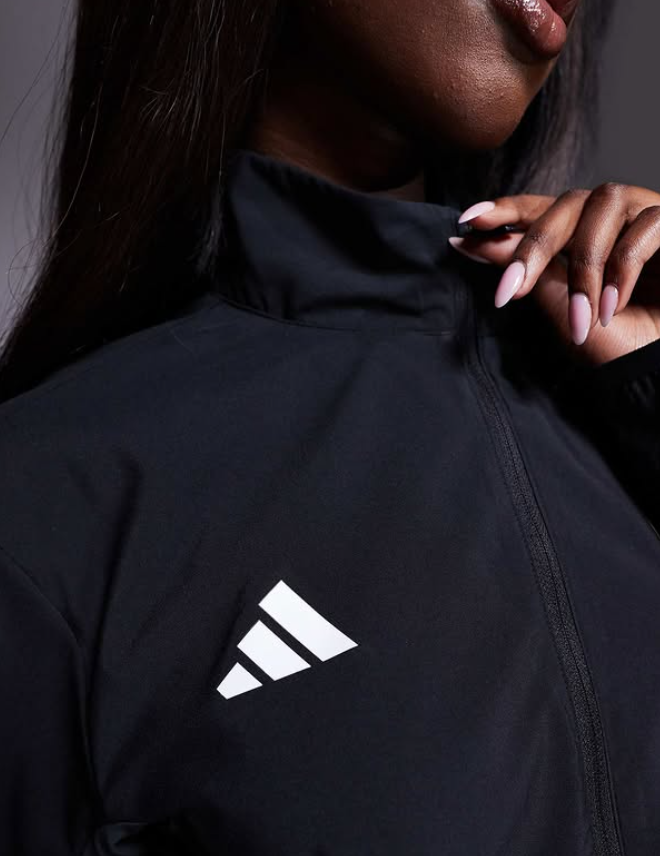 Adidas - running Adizero jacket in black