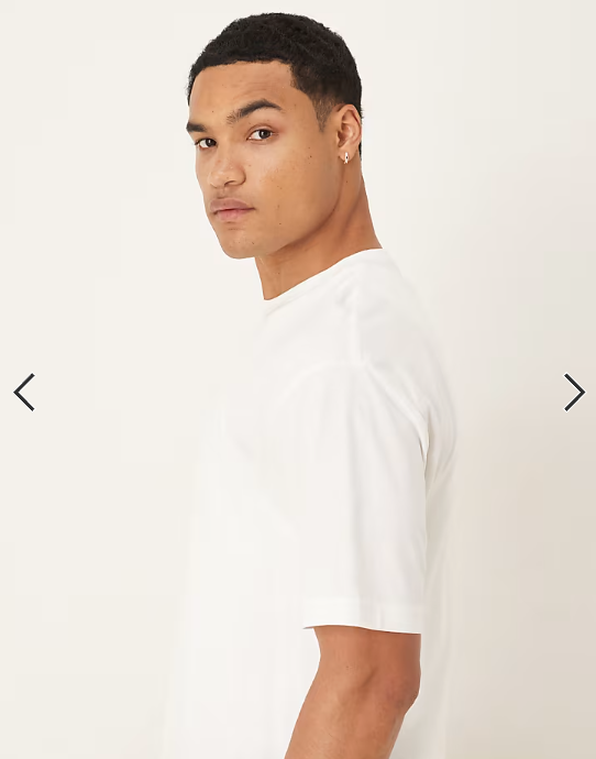 ASOS DESIGN Premium SUPIMA® Cotton relaxed t- shirt in white