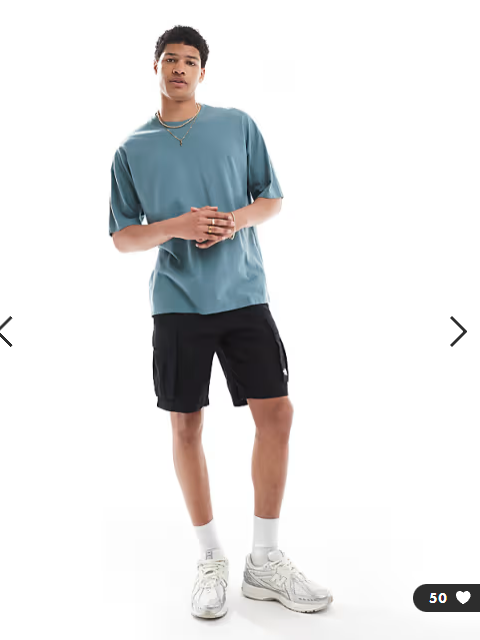 Hollister baggy T-shirt in green