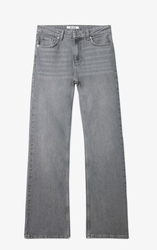 Na-Kd - Flared Jeans - grey