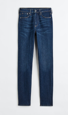 H&M - Dark Blue Denim Hight jeans