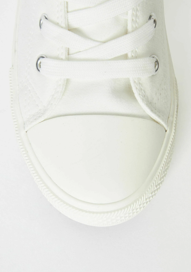 Lipsy- REGULAR FIT - High-top trainers - white