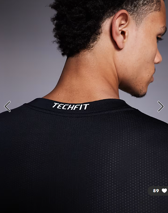 adidas Running Adizero t-shirt in black.