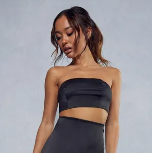Satin Ruffle Top & Maxi Skirt Co-ord