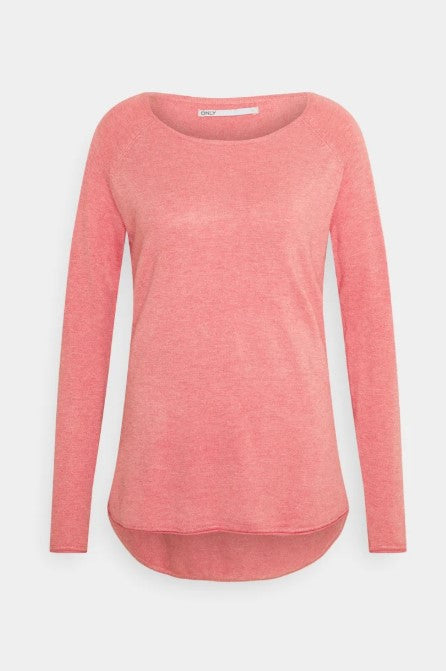 ONLY Jumper - mottled light pink