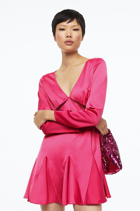 H&M - Satin Crepe Dress