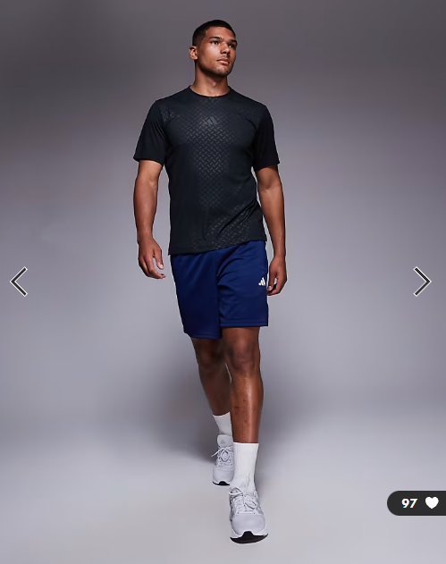 adidas Training Power t-shirt in black